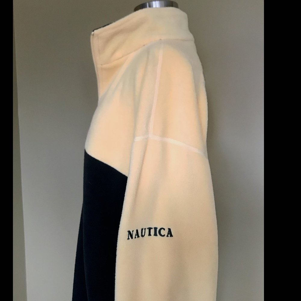 Nautica Fleece Jacket – Yellow/Grey